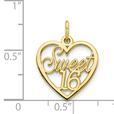 10K SWEET 16 Charm