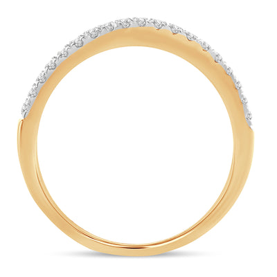 14K 0.25 Diamond Enhancer Band