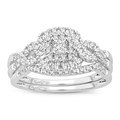 14K 1.00CT Diamond BRIDAL RING