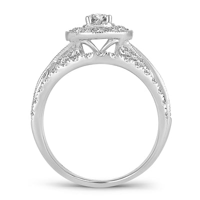 14K 1.00CT DIAMOND BRIDAL RING