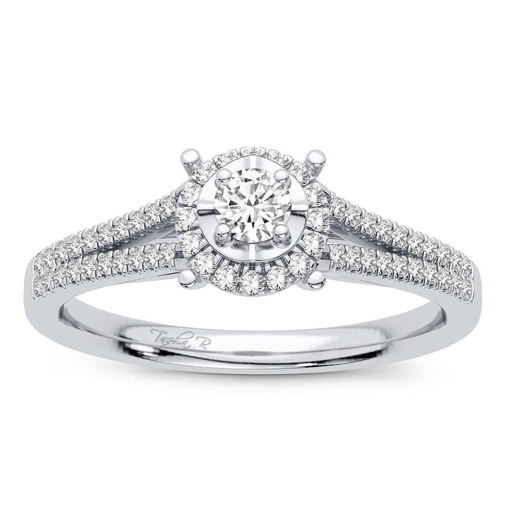 14K 0.25CT Diamond Ring