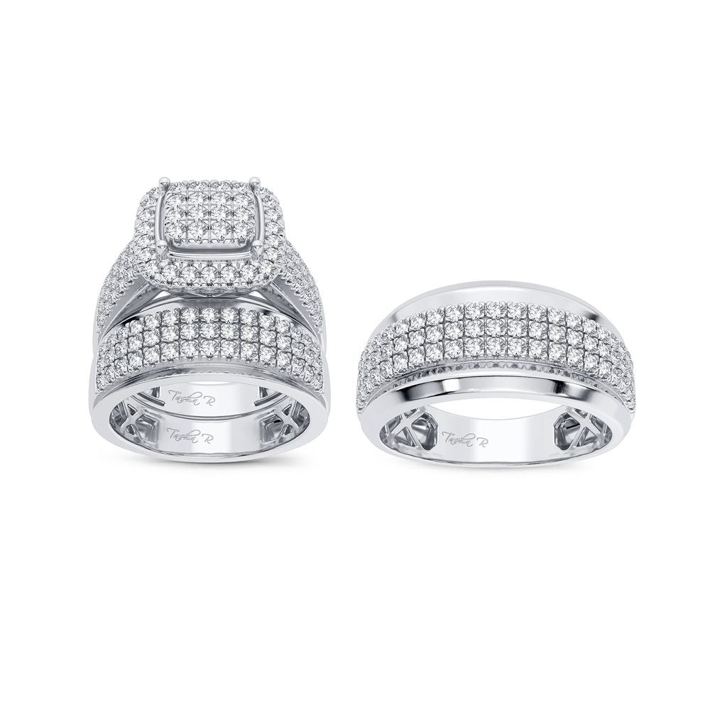 14K 2.00CT Diamond Trio Set