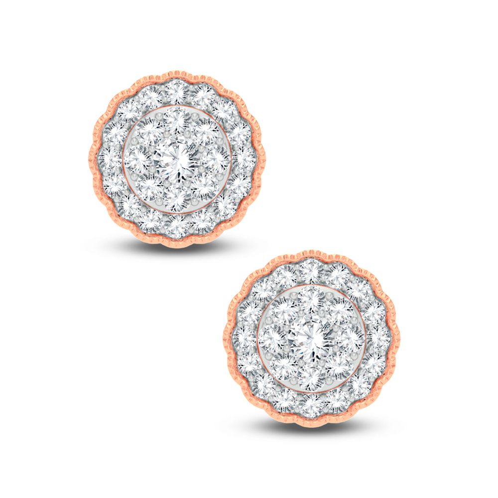 14K 0.50CT DIAMOND EARRING