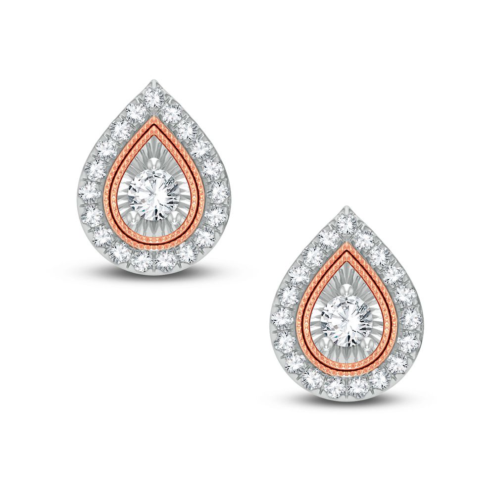 10K 0.50ct Diamond Earring