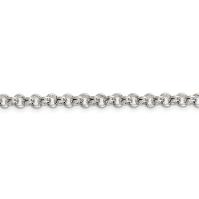 Sterling Silver 5mm Rolo Chain