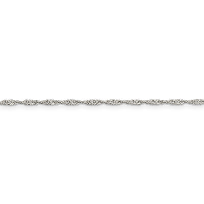 Sterling Silver 1.75mm Singapore Chain