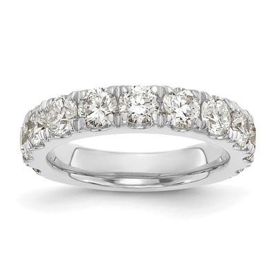 14K White Gold Lab Grown Diamond VS/SI FGH 2ct Wedding Band